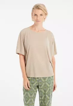 Футболка с принтом SHORTSLEEVE Protest, бежевый