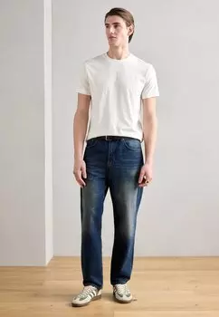 Футболка с принтом SHORTSLEEVE UPDATE Marc O'Polo, слоновая кость