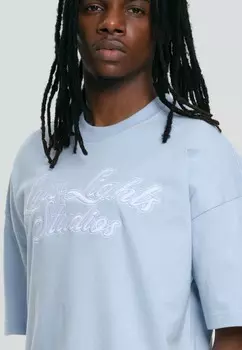 Футболка с принтом SHUTTER LOW LIGHTS STUDIOS®, синий