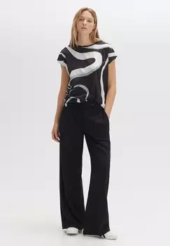 Футболка с принтом SIBERTI Opus, черный