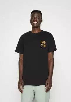 Футболка с принтом Side Shot Billabong, черный