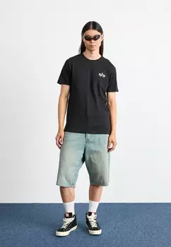 Футболка с принтом SIGNATURE Alpha Industries, черный