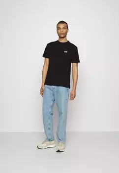 Футболка с принтом SIGNATURE TEE UNISEX Tommy Jeans, черный