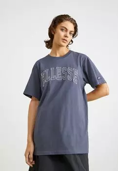 Футболка с принтом SILVESTRI TEE Ellesse, цвет dark grey