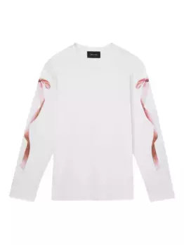 Футболка с принтом Simone Rocha, белый