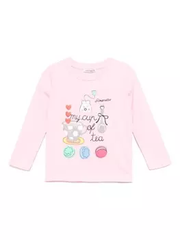 Футболка с принтом Симонетты Simonetta, розовый