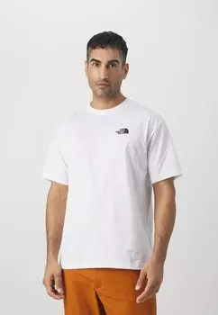 Футболка с принтом Simple Dome Tee The North Face, белый