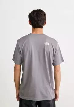 Футболка с принтом SIMPLE DOME TEE The North Face, хаки