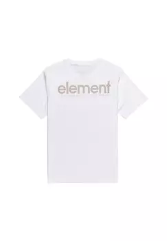 Футболка с принтом SIMPLE LOGO, A MANICHE CORTE Element, кремовый