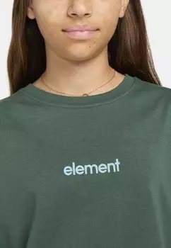 Футболка с принтом SIMPLE LOGO Element, зеленый