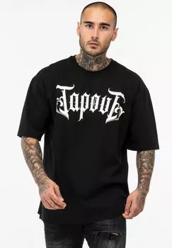 Футболка с принтом Simply Believe Tapout, цвет black white