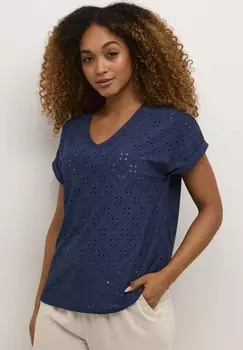 Футболка с принтом SINA Love Copenhagen, темно-синий