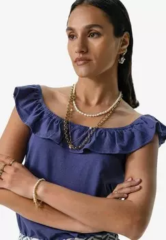 Футболка с принтом Sissy-Boy, синий