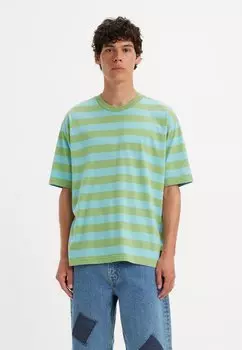 Футболка с принтом SKATE GRAPHIC BOX TEE Levi's Skateboarding, цвет thinking about blue grey