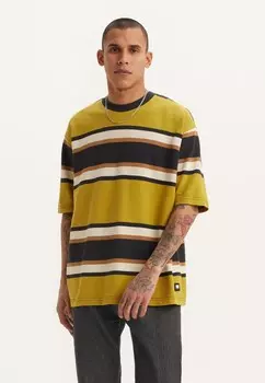 Футболка с принтом SKATE GRAPHIC BOX TEE Levi's, темно-желтый