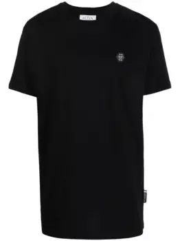 Футболка с принтом Skull&Bones Philipp Plein, черный