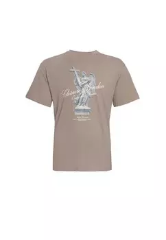 Футболка с принтом Slanted Text Statue Tee CLOSURE London, гриб