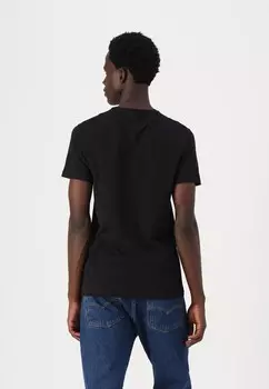 Футболка с принтом SLIM ENTRY GRAPHIC TEE Tommy Jeans, черный