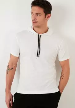 Футболка с принтом SLIM FIT Buratti, бежевый