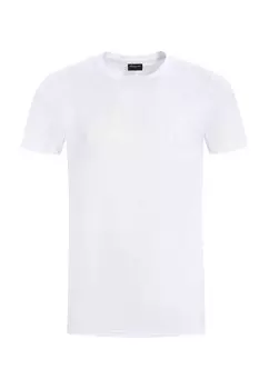 Футболка с принтом SLIM FIT CREWNECK Ballin, цвет white