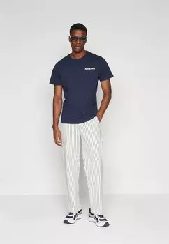 Футболка с принтом SLIM TWIST 2PACK TEE Tommy Jeans, цвет black/dark night navy