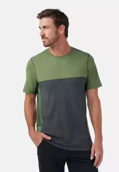 Футболка с принтом Smartwool, антрацит