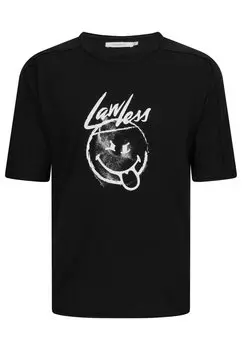 Футболка с принтом SMILEY WORLD Disney, цвет schwarz