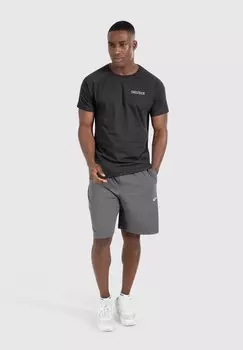 Футболка с принтом Smilodox, антрацит