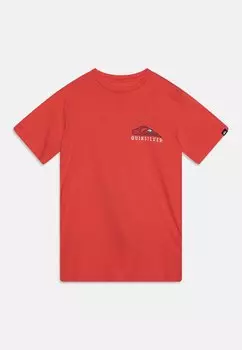 Футболка с принтом SNAKE CHARMER Quiksilver, цвет cayenne