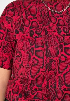 Футболка с принтом SNAKE Studio Untold, красный