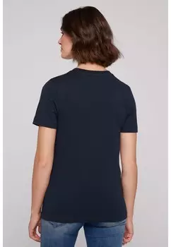 Футболка с принтом Soccx, синий