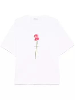 Футболка с принтом Socit Anonyme, белый