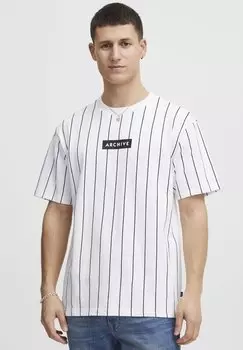 Футболка с принтом Solid, белый