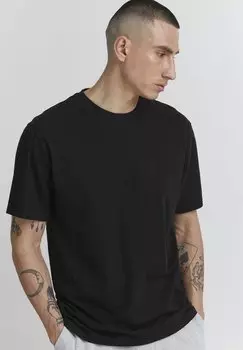 Футболка с принтом Solid, черный