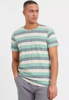 Футболка с принтом Solid, зеленый