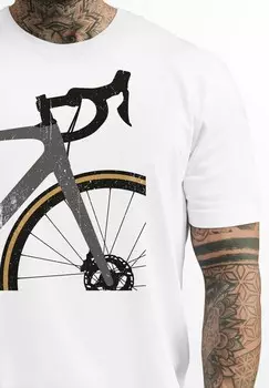 Футболка с принтом SOMMER FASHION STREETSTYLE Neverless, белый