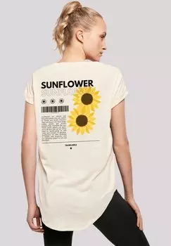 Футболка с принтом SONNENBLUME F4NT4STIC, песочный