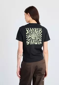 Футболка с принтом SOUTH BLOOMFIELD TEE Dickies, черный