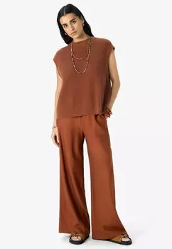 Футболка с принтом SPENCER MIT SCHLITZ Sissy-Boy, коричневый