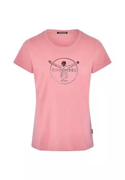 Футболка с принтом спереди на джемпере CHIEMSEE, цвет Salmon Rose