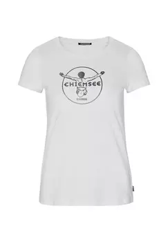Футболка с принтом спереди на джемпере CHIEMSEE, цвет Bright White