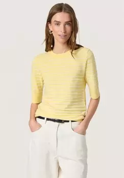 Футболка с принтом SPINA Soaked in Luxury, желтый