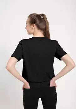 Футболка с принтом SPONGEBOB SQUAREPANTS HATE EVERYONE Henry Tiger, черный