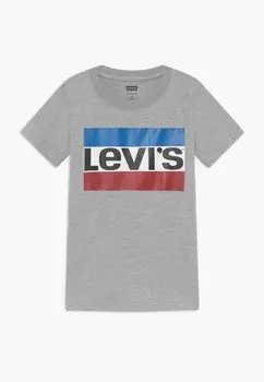 Футболка с принтом SPORTSWEAR LOGO TEE Levi's, цвет grey heather
