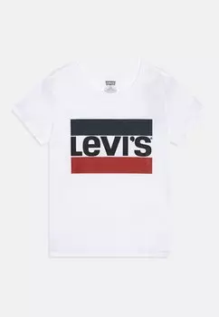 Футболка с принтом SPORTSWEAR LOGO TEE Levi's, цвет white