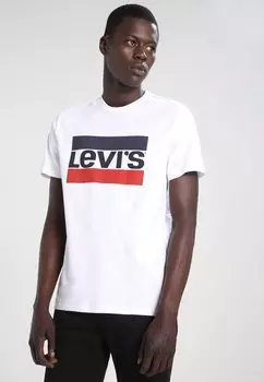 футболка с принтом Sportswear Logo Tee Levi's, белый
