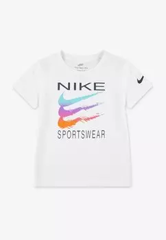 Футболка с принтом SPORTSWEAR Nike Sportswear, белый