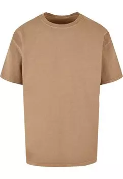 Футболка с принтом SPRING-BUTTERFLY ACID WASHED OVERSIZE Merchcode, цвет unionbeige