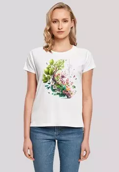 Футболка с принтом SPRING TREE F4NT4STIC, белый