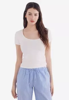 Футболка с принтом Springfield, белый